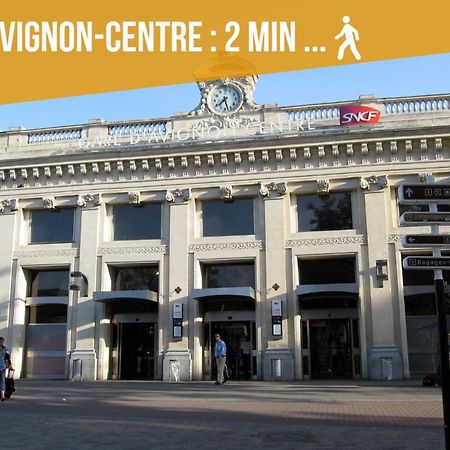 Le Rive Droite - Gare Centre - Wifi - Terrasse - Face Remparts Avignon Exterior foto